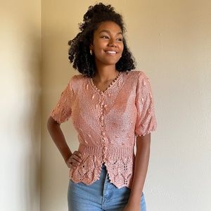 Hand made Chilean Sweater - M